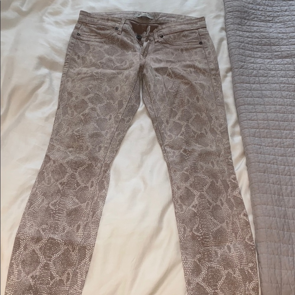 Rich & Skinny - Snake Print jeans